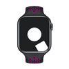 Black/Amethyst Sport Band Active for Apple Watch iSTRAP
