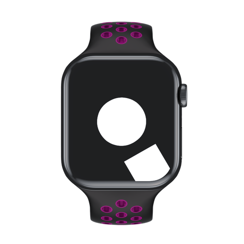 Black/Amethyst Sport Band Active for Apple Watch