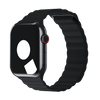 Black Leather Loop for Apple Watch iSTRAP