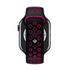 Black/Pink Blast Sport Band Active for Apple Watch iSTRAP