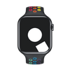 Black/Pride Edition Sport Band Active for Apple Watch iSTRAP