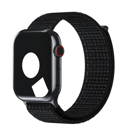 Black/Pure Platinum Sport Loop for Apple Watch