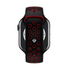 Black/Red Sport Band Active for Apple Watch iSTRAP
