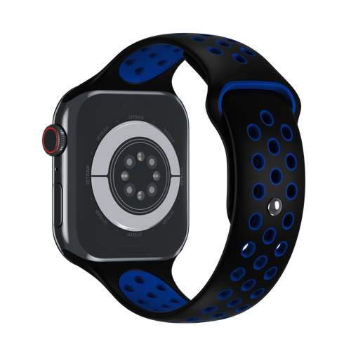 Black/Royal Blue Sport Band Active for Apple Watch