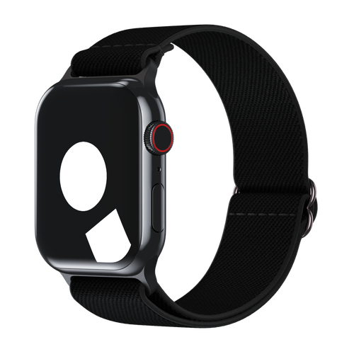 Black Sport Luxe for Apple Watch