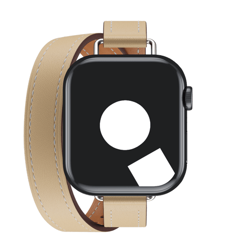 Blanc Attelage Double Tour for Apple Watch iSTRAP