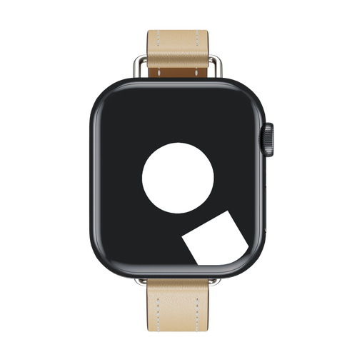 Blanc Attelage Single Tour for Apple Watch