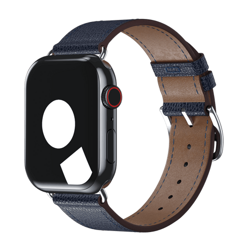 Bleu Saphir Single Tour for Apple Watch iSTRAP