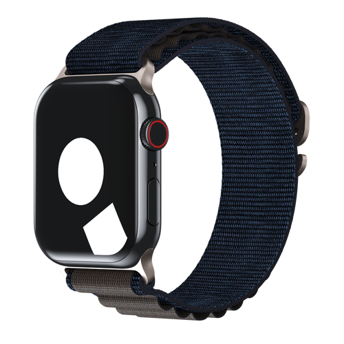 Blue Alpine Loop for Apple Watch iSTRAP