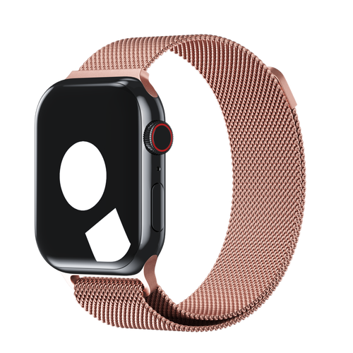 Blush Pink Milanese Loop for Apple Watch