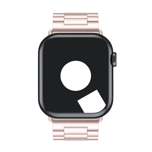 Blush Pink Tri-Link Bracelet for Apple Watch iSTRAP