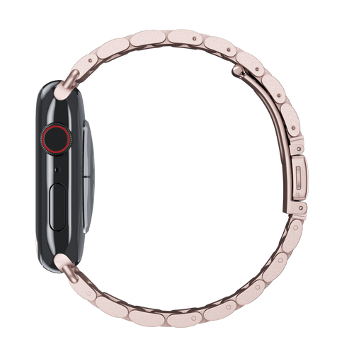 Blush Pink Tri-Link Bracelet for Apple Watch iSTRAP