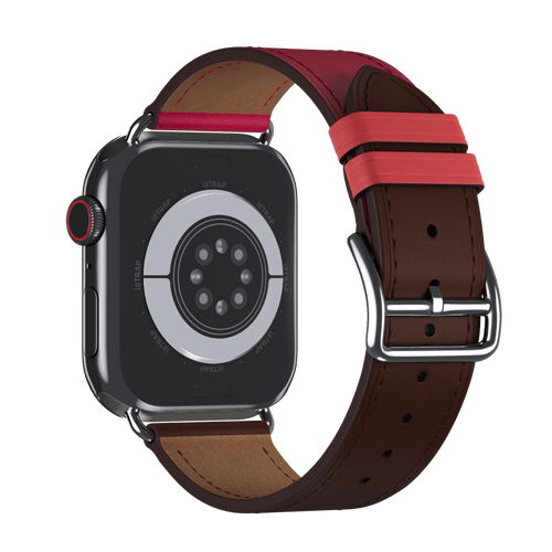 Bordeaux/Rose Extrême/Rose Azalée Single Tour for Apple Watch iSTRAP