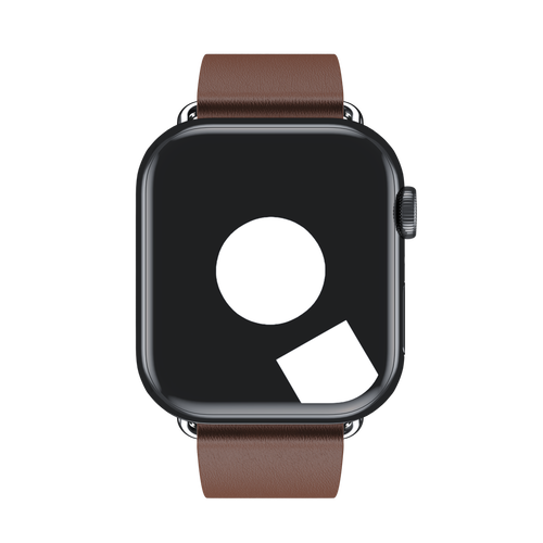 Brown Modern Buckle for Apple Watch