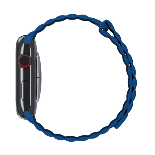 Cape Cod Blue Leather Loop for Apple Watch iSTRAP