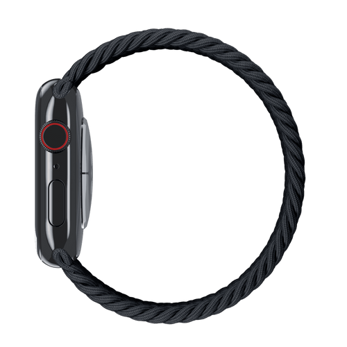 Charcoal Braided Solo Loop for Apple Watch iSTRAP