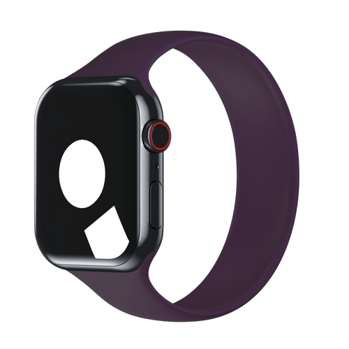 Dark Cherry Solo Loop for Apple Watch iSTRAP