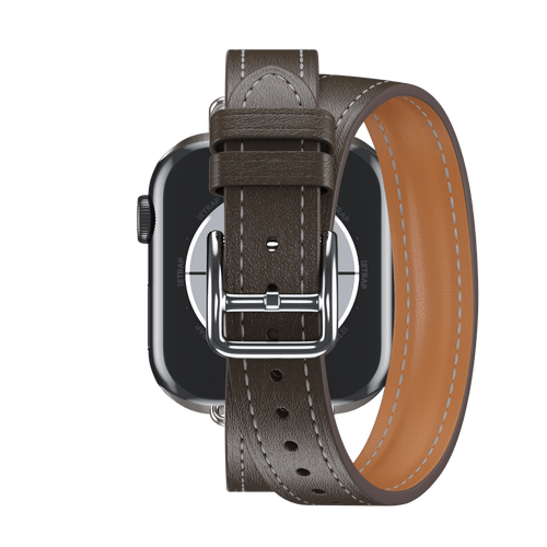 Etoupe Attelage Double Tour for Apple Watch iSTRAP