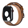 Fauve Diagonal Attelage Double Tour for Apple Watch iSTRAP