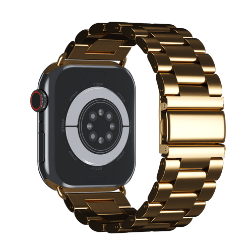 Gold Tri-Link Bracelet for Apple Watch iSTRAP