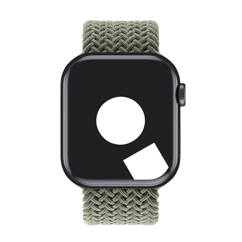 Inverness Green Braided Solo Loop for Apple Watch iSTRAP