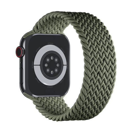 Inverness Green Braided Solo Loop for Apple Watch iSTRAP