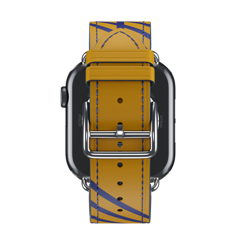 Jaune Ambre/Bleu Saphir Single Tour for Apple Watch