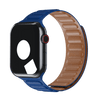 Klein Blue Leather Link for Apple Watch iSTRAP
