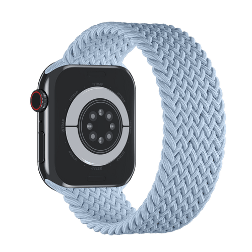 Light Blue Braided Solo Loop for Apple Watch iSTRAP