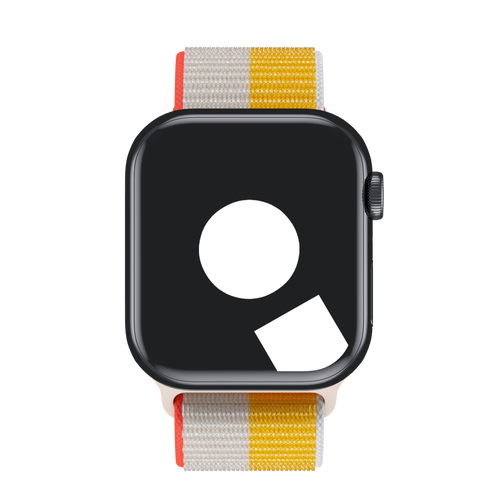 Maize/White Sport Loop for Apple Watch