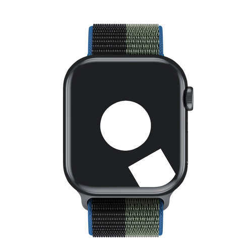 Midnight/Eucalyptus Sport Loop for Apple Watch