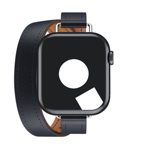 Navy Attelage Double Tour for Apple Watch iSTRAP