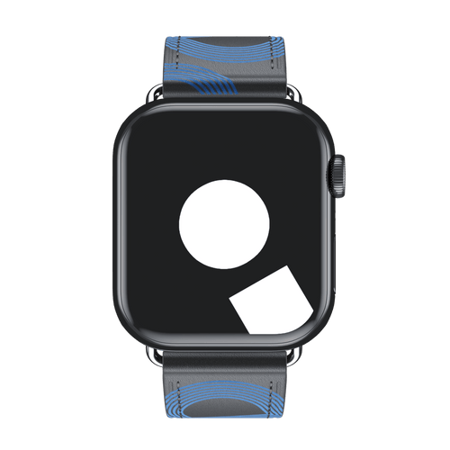 Noir/Bleu Électrique Single Tour for Apple Watch iSTRAP