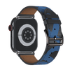 Noir/Bleu Électrique Single Tour for Apple Watch iSTRAP
