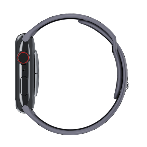 Obsidian Mist/Black Sport Band Active for Apple Watch