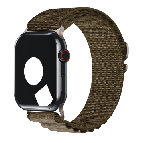 Olive Alpine Loop for Apple Watch iSTRAP