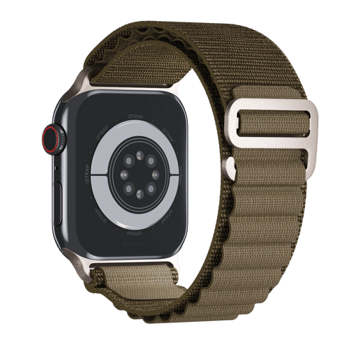 Olive Alpine Loop for Apple Watch iSTRAP