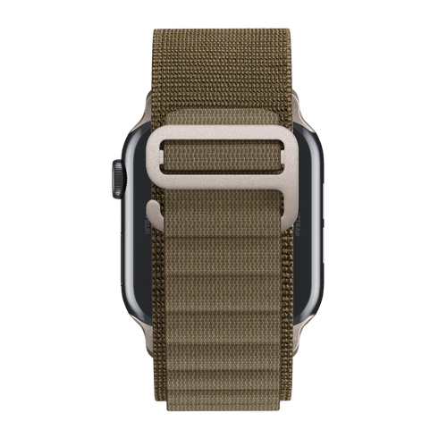 Olive Alpine Loop for Apple Watch iSTRAP