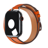 Orange Attelage Double Tour for Apple Watch iSTRAP