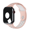 Powder Pink/White Sport Band Active for Apple Watch iSTRAP