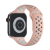 Powder Pink/White Sport Band Active for Apple Watch iSTRAP