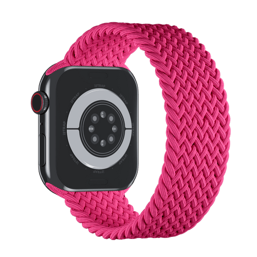 Raspberry Braided Solo Loop for Apple Watch iSTRAP