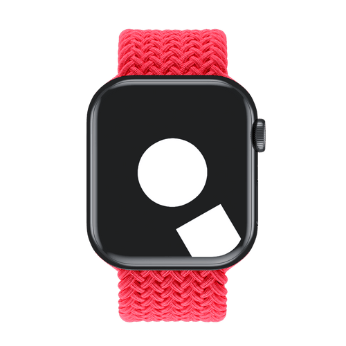 Red (2nd Gen) Braided Solo Loop for Apple Watch iSTRAP