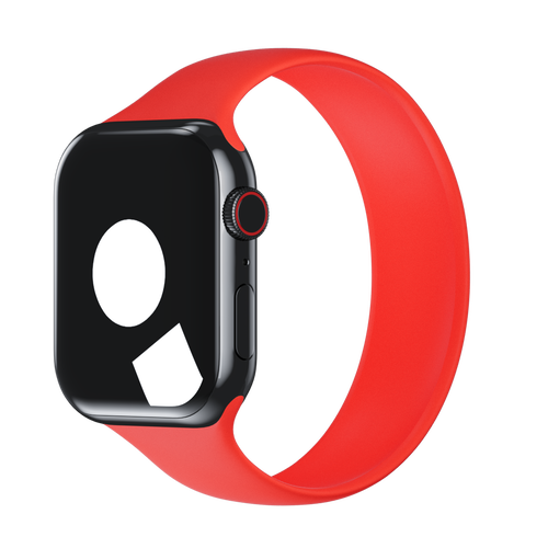 Red Solo Loop Band for Apple Watch iSTRAP