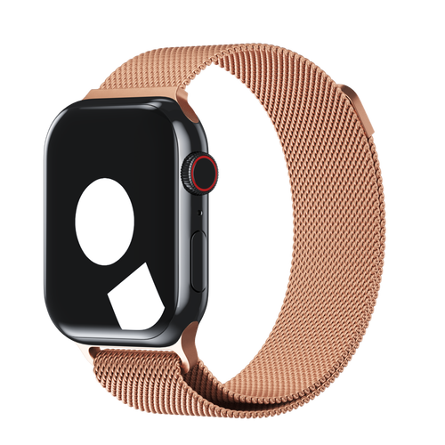 Rose Gold Milanese Loop Band for Apple Watch iSTRAP