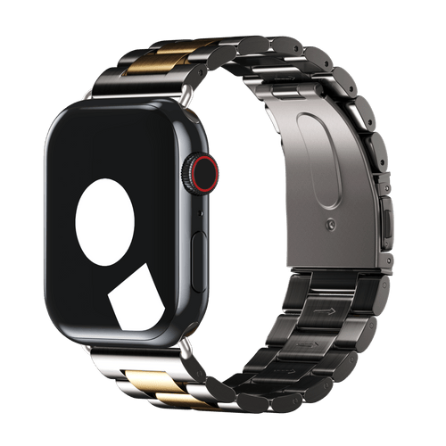 Silver/Gold Tri-Link Bracelet for Apple Watch iSTRAP