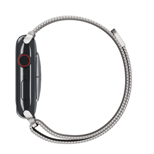 Silver Milanese Loop for Apple Watch iSTRAP