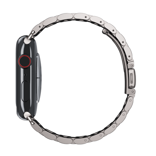 Silver Tri-Link Bracelet for Apple Watch iSTRAP