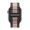 Space Black/Blush Pink Tri-Link Bracelet for Apple Watch iSTRAP