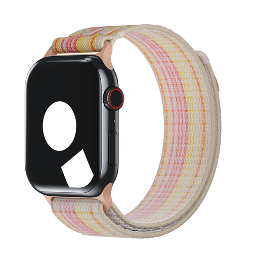 Starlight/Pink Sport Loop Active for Apple Watch